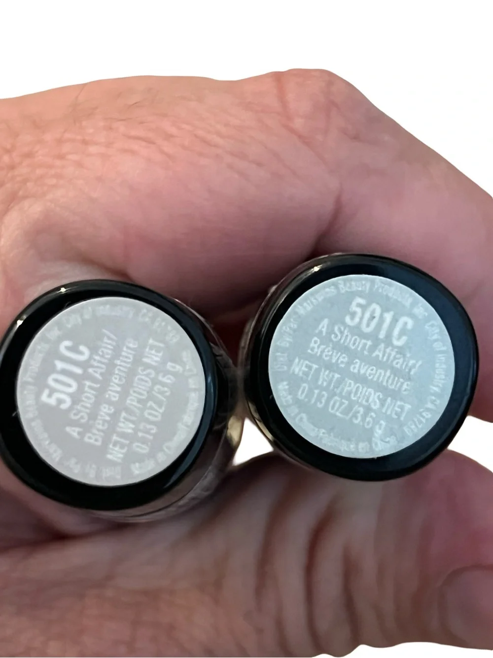 wet n wild 501C A Short Affair Lipstick Duo — Light Pink FINAL PRICE DROP